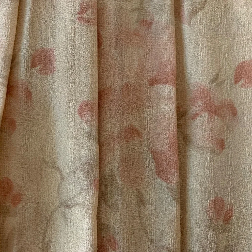 Ann Klein II Silk Chiffon Floral Skirt | Lined | Belted | Size 8 | Vintage